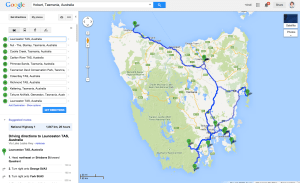 Mandy's Map o' Tassie